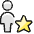 Single Neutral Actions Star Icon from Ultimate Colors Set