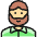 People Man Beard 2 Icon from Ultimate Colors Set