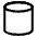 Cylinder Shape Icon from Plump Line Set