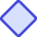 Diamond Shape Icon from Core Duo Set