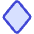 Rhombus Shape Icon from Core Duo Set