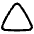 Triangle icon - Free transparent PNG, SVG. No sign up needed.