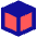 Cube Shape Icon from Sharp Pop Set