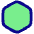 Hexagon Shape Icon from Plump Pop Set