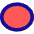 Oval Shape Icon from Sharp Pop Set