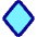 Rhombus Shape Icon from Core Pop Set