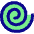 Spiral Shape Icon from Core Pop Set