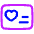 Loyalty Card Icon from Plump Neon Set