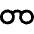Glasses Retro 1 icon - Free transparent PNG, SVG. No sign up needed.