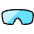 Glasses Ski 2 Icon from Ultimate Colors Set