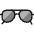 Glasses Sun 1 icon - Free transparent PNG, SVG. No sign up needed.
