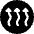 Heat Waves Circle Icon from Ultimate Bold Set