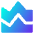 Chart Area Icon from Core Gradient Set