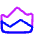 Chart Area Icon from Plump Neon Set