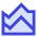 Chart Area Icon from Sharp Duo Set