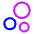 Chart Bubble Icon from Plump Neon Set