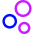 Chart Bubble Icon from Core Neon Set