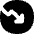 Chart Circle Down Loss Icon from Flex Solid Set