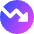 Chart Circle Down Loss Icon from Core Gradient Set