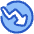 Chart Circle Down Loss Icon from Plump Duo Set