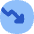 Chart Circle Down Loss Icon from Flex Flat Set