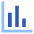 Chart Column Icon from Sharp Flat Set