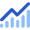Chart Monitoring Indicator Icon from Core Flat Set