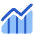 Chart Monitoring Indicator Icon from Plump Flat Set