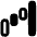 Chart Waterfall Icon from Plump Remix Set