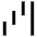 Chart Waterfall Icon from Sharp Line Set