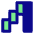 Chart Waterfall Icon from Core Pop Set