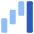 Chart Waterfall Icon from Core Flat Set