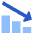 Graph Bar Decrease icon - Free transparent PNG, SVG. No sign up needed.
