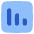 Graph Bar Decrease Square Icon from Plump Flat Set | Free Download as SVG Vector and Transparent PNG | Streamline icons