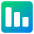 Graph Bar Decrease Square icon - Free transparent PNG, SVG. No sign up needed.