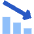 Graph Bar Decrease icon - Free transparent PNG, SVG. No sign up needed.