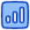 Graph Bar Increase Square Icon from Plump Duo Set