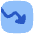 Growth Analytics Chart Down Loss Icon from Flex Flat Set