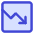 Growth Analytics Chart Down Loss Icon from Core Duo Set