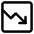 Growth Analytics Chart Down Loss Icon from Core Line Set