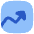 Growth Analytics Chart Up Gain Icon from Flex Flat Set