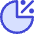 Pie Chart Investment Percentage Icon from Core Duo Set