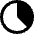 Pie Chart Icon from Core Remix Set