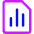 Reports Document Analytics Icon from Core Neon Set