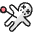 Halloween Voodoo Doll Icon from Ultimate Colors Set