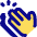 Clapping Icon from Core Pop Set