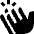 Clapping Icon from Sharp Solid Set