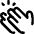 Clapping Icon from Core Line Set