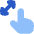 Finger Gesture Pinch Icon from Flex Flat Set
