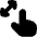 Finger Gesture Pinch Icon from Flex Solid Set